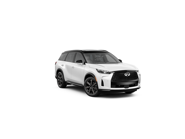 New Radiant White/Black Obsidian 2027 INFINITI QX60 AUTOGRAPH for